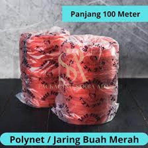 Murah rajut polynet jaring buah / Polinet Roll – Rambang / Jaring Salak - 1 Rol 100m