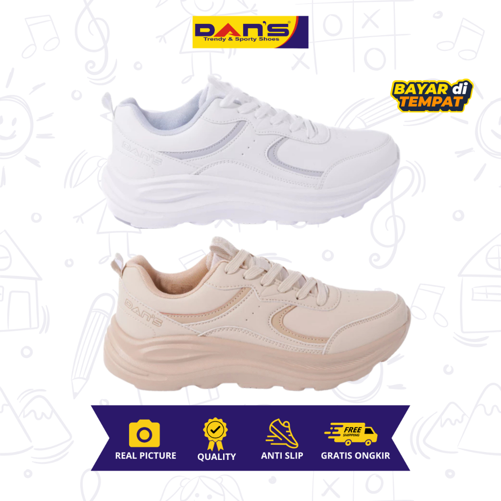Sepatu Dans Dewasa Bridger Sepatu Sneakers Pria dan Wanita