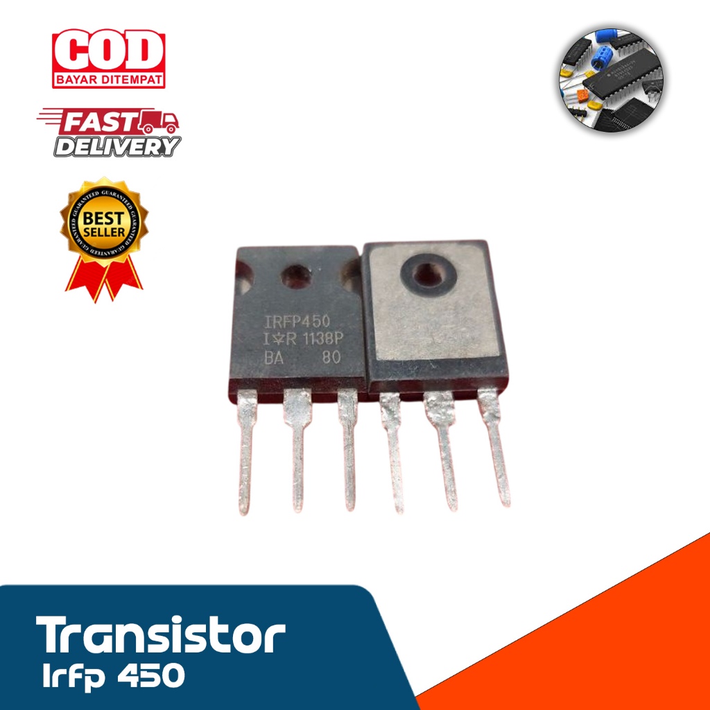 Transistor mosfet irfp450 irf 450 irfp 450