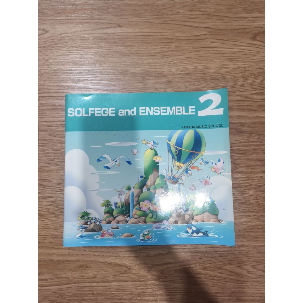 Buku Musik Yamaha Solfege and Ensemble 2