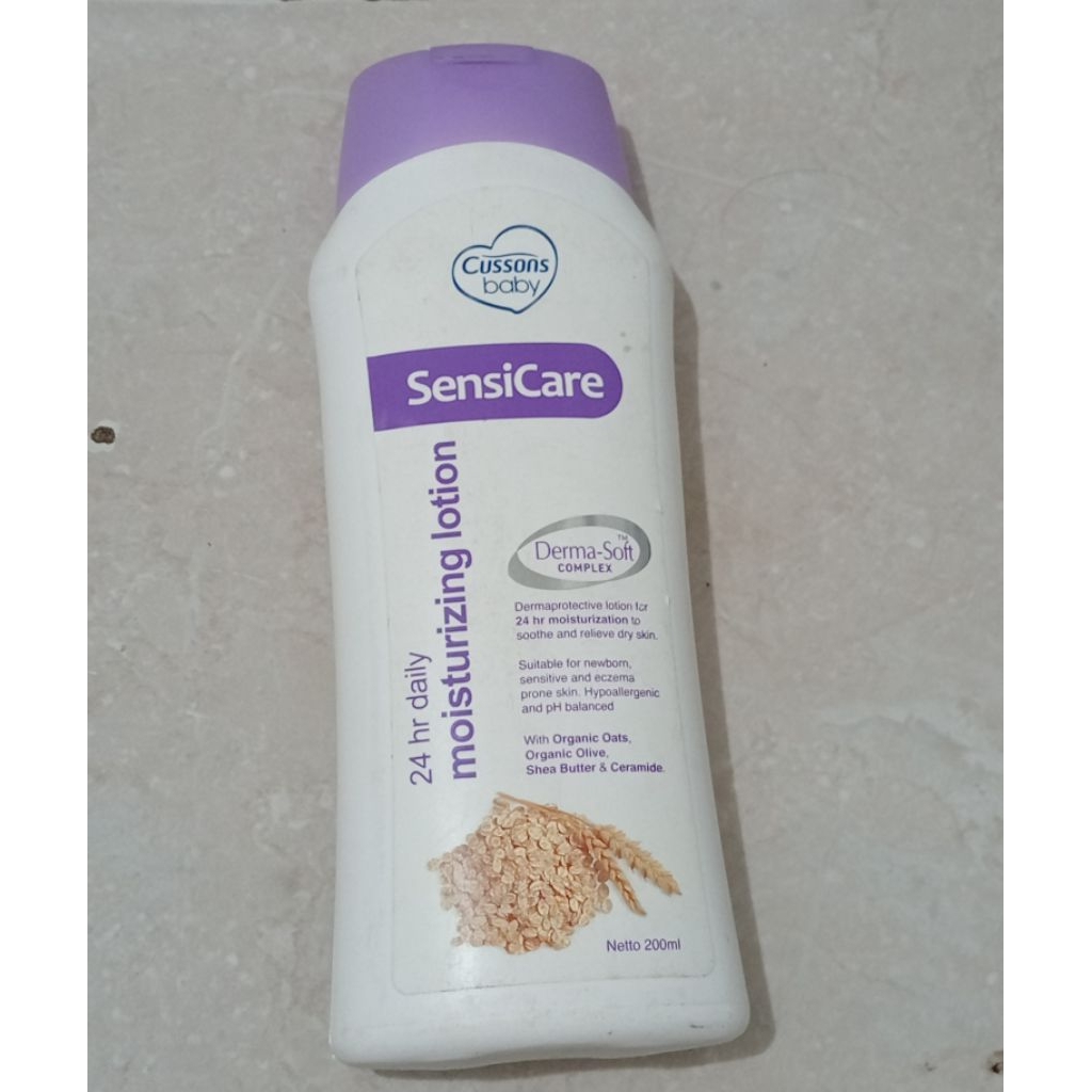Cussons Baby Sensicare Moisturizing Lotion 200ML
