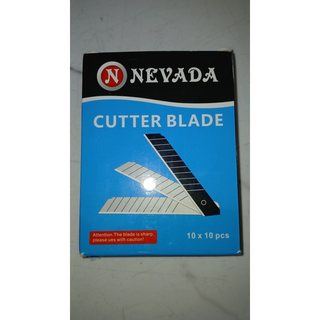 Isi Cutter Besar NEVADA / Pisau Cutter Mata Pisau NEVADA
