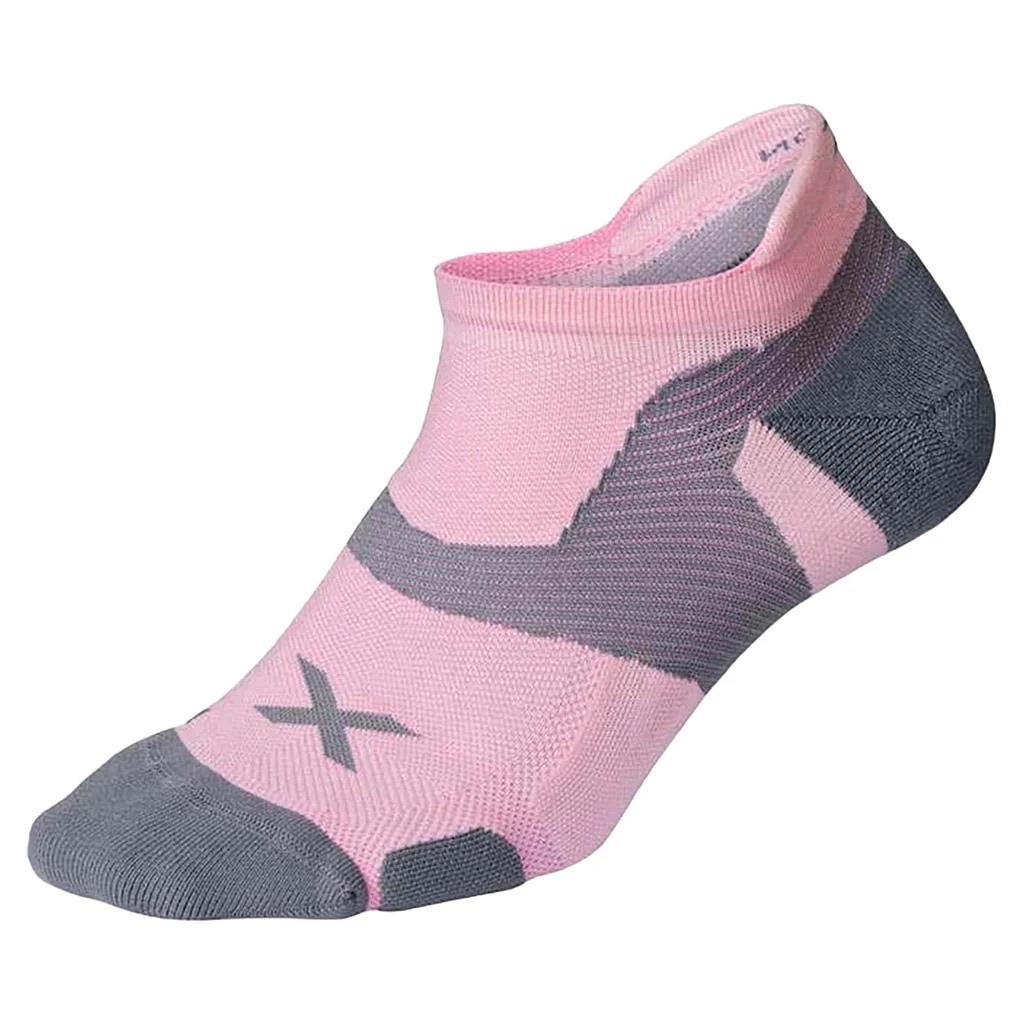 Toko Alinea 2XU Vectr Cushion No Show Compression Sock UA5043e-DYP/GRY