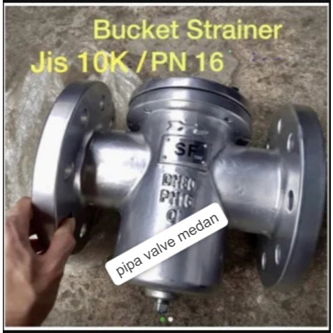 6” Bucket Strainer PN 16 Cast iron 6 Inch Flange PN16 DN150 / 150