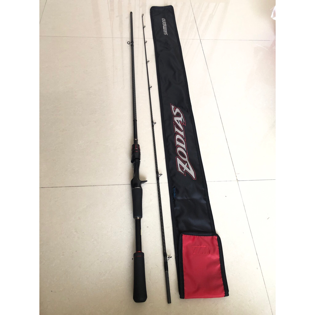 joran bc shimano zodias 20lb bekas