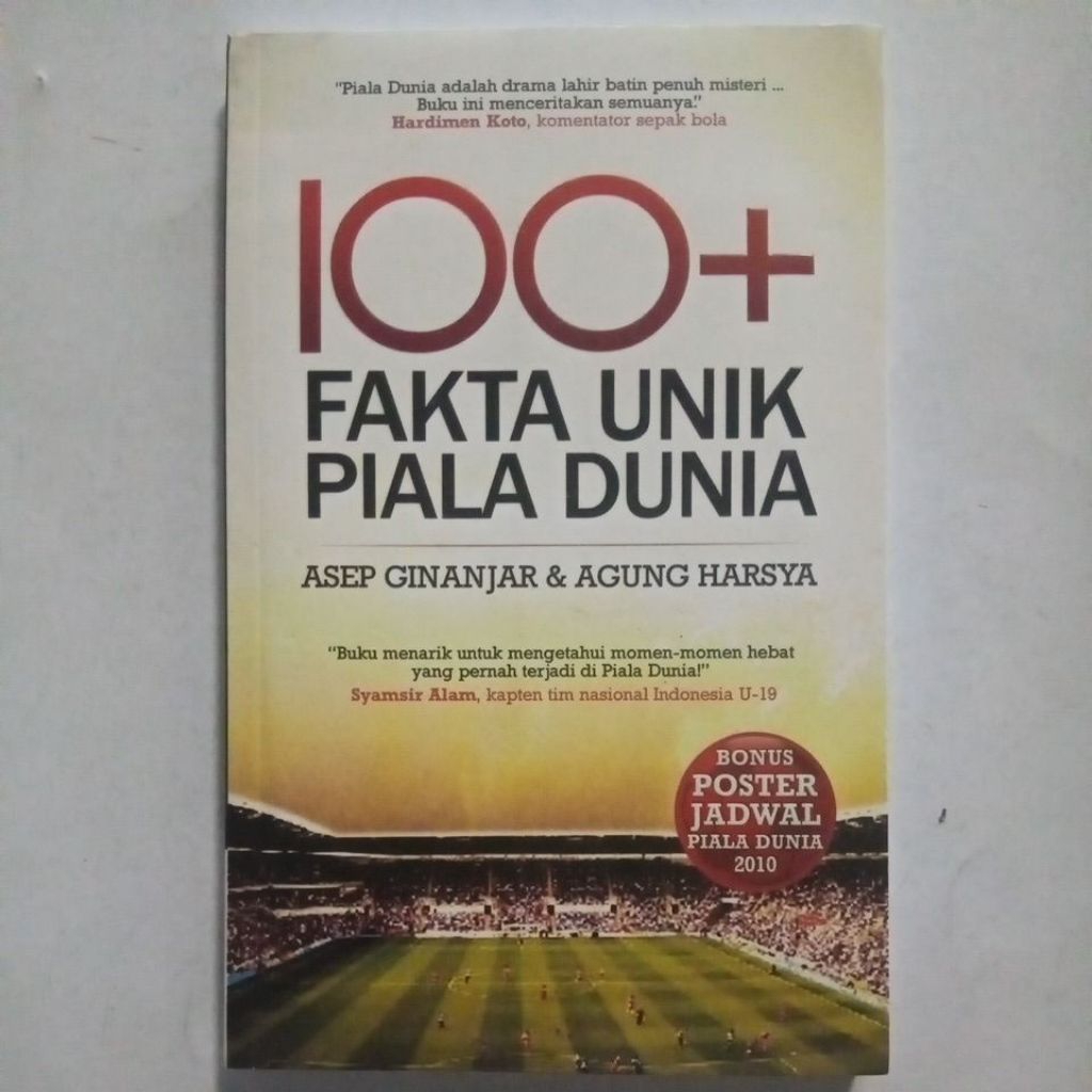 Buku Original 100 + Fakta Unik Piala Dunia