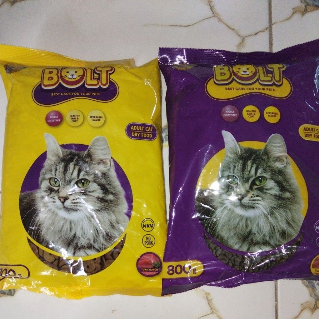 Bolt pakan kucing