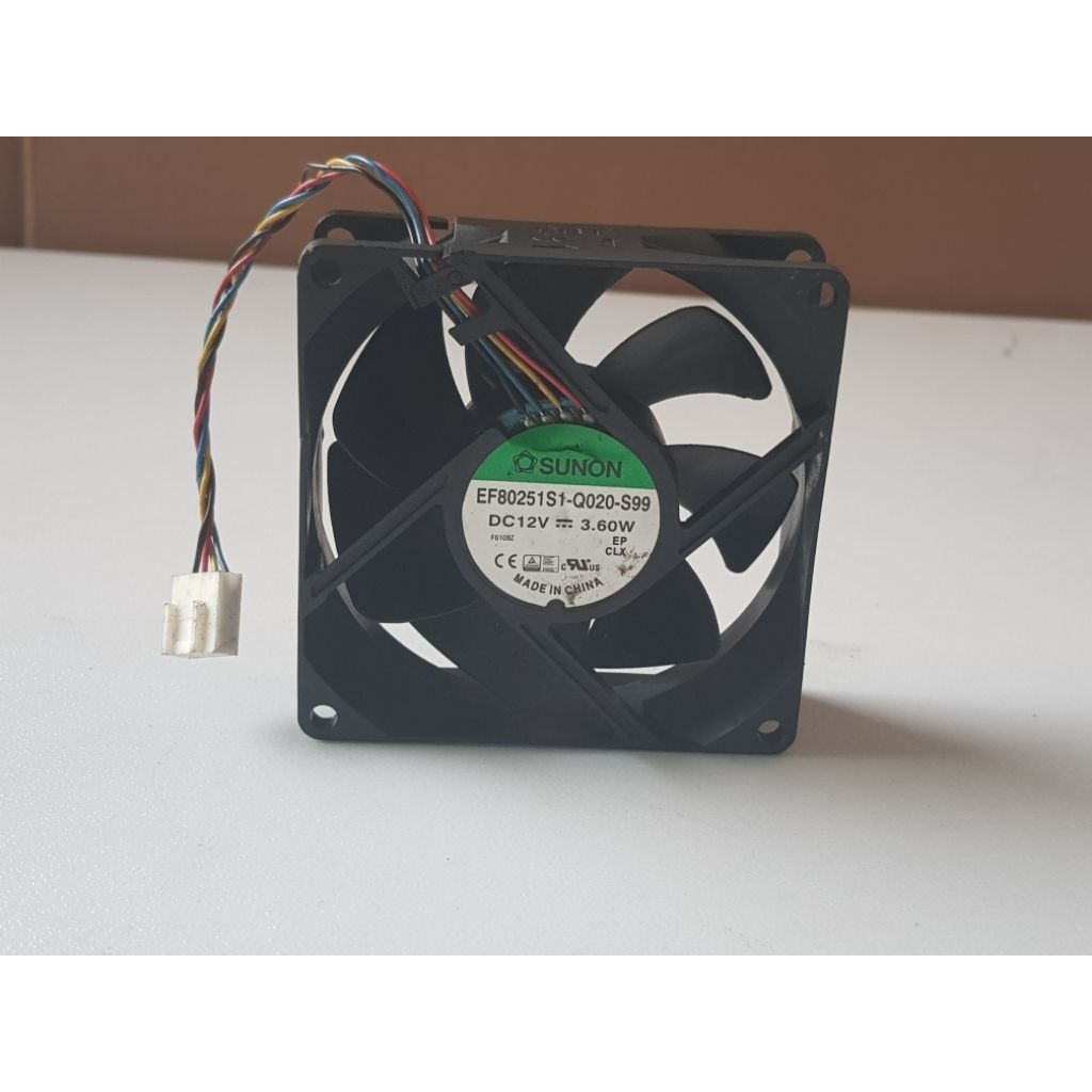 Fan kipas SUNON DC 12V_3.60W 8X8CM 4pin