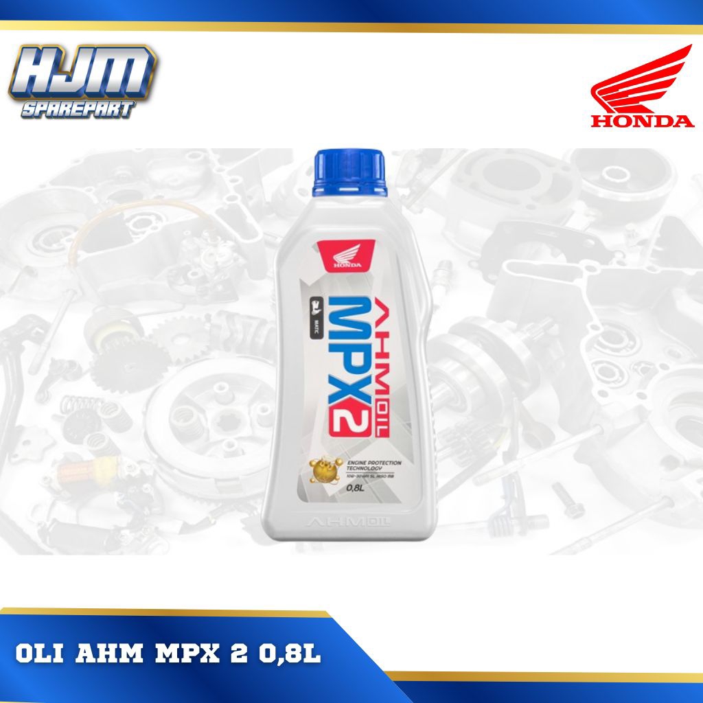 OLI AHM MPX 2 0,8L ORIGINAL oli motor matic Honda bisa semua motor matic honda