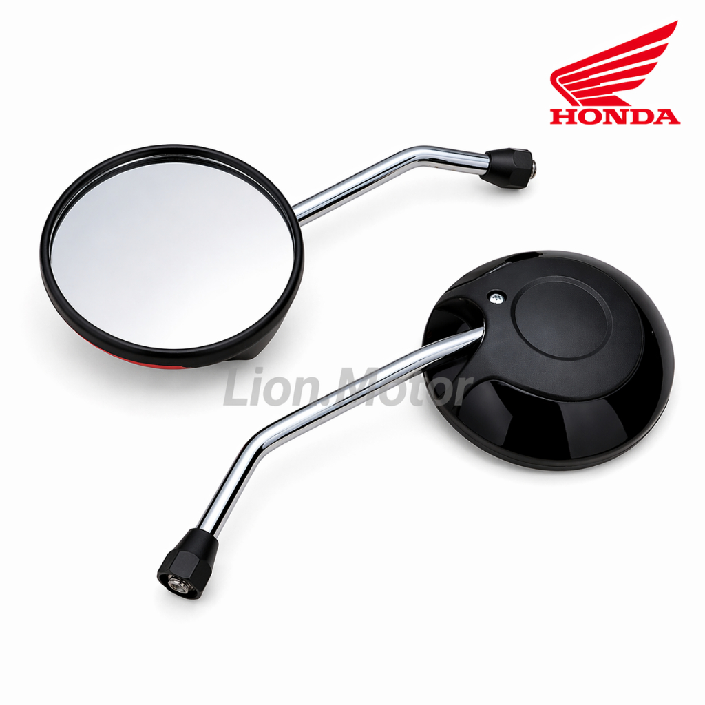 GD [ORIGINAL Honda] Kaca spion scoopy fi injeksi 2017 2021 hitam metalik original