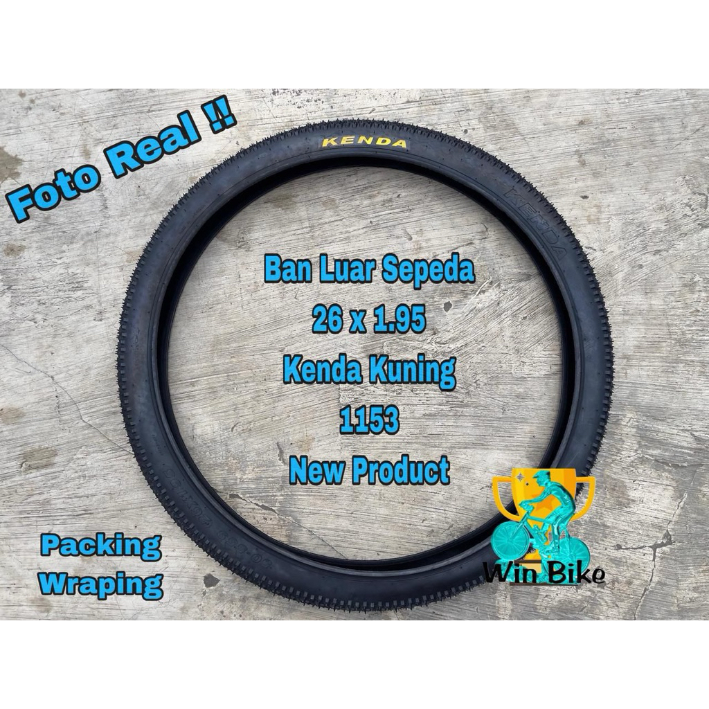 Ban Sepeda Ban Luar Sepeda Kenda 26 x 1.95 Sepeda Federal MTB Gunung