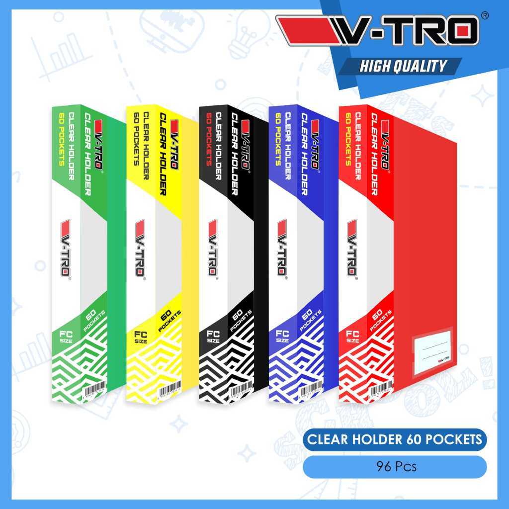 *1 Pcs* Map Clear Holder 60 Lembar Murah / Dokumen Keeper / Display Book / Map Plastik 60 Lembar