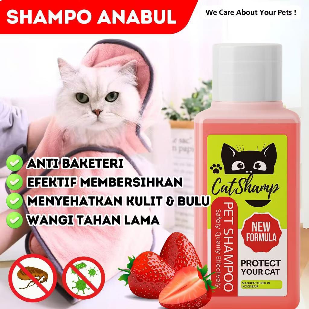 SHAMPOO KUCING ANTI KUTU ANTI JAMUR SHAMPOO ANJING ANTI KUTU ANTI JAMUR SHAMPO KUCING ANJING SAMPO K