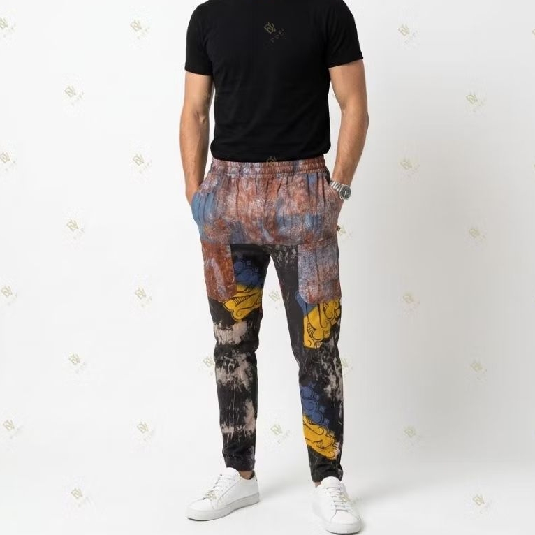 DAVEE INDONESIA - Celana Panjang Strech Batik Pria - Celana Skiny Premium