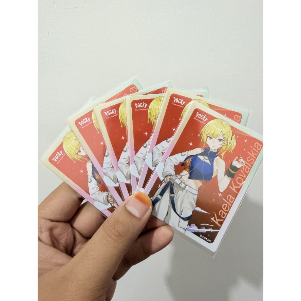 Hololive Pocky Card Kaela