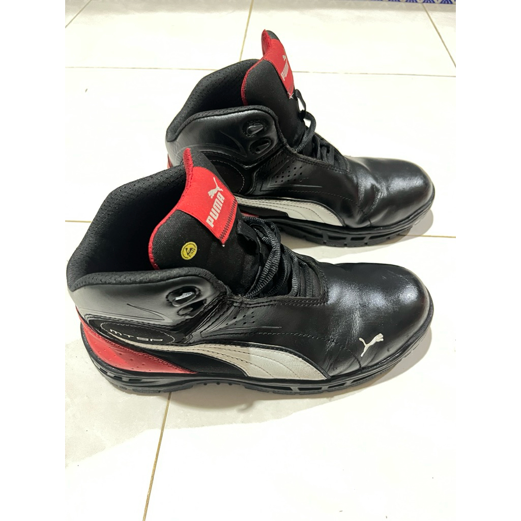 Sepatu Safety & Touring Puma MID MTSP Size 43 Original (Second)