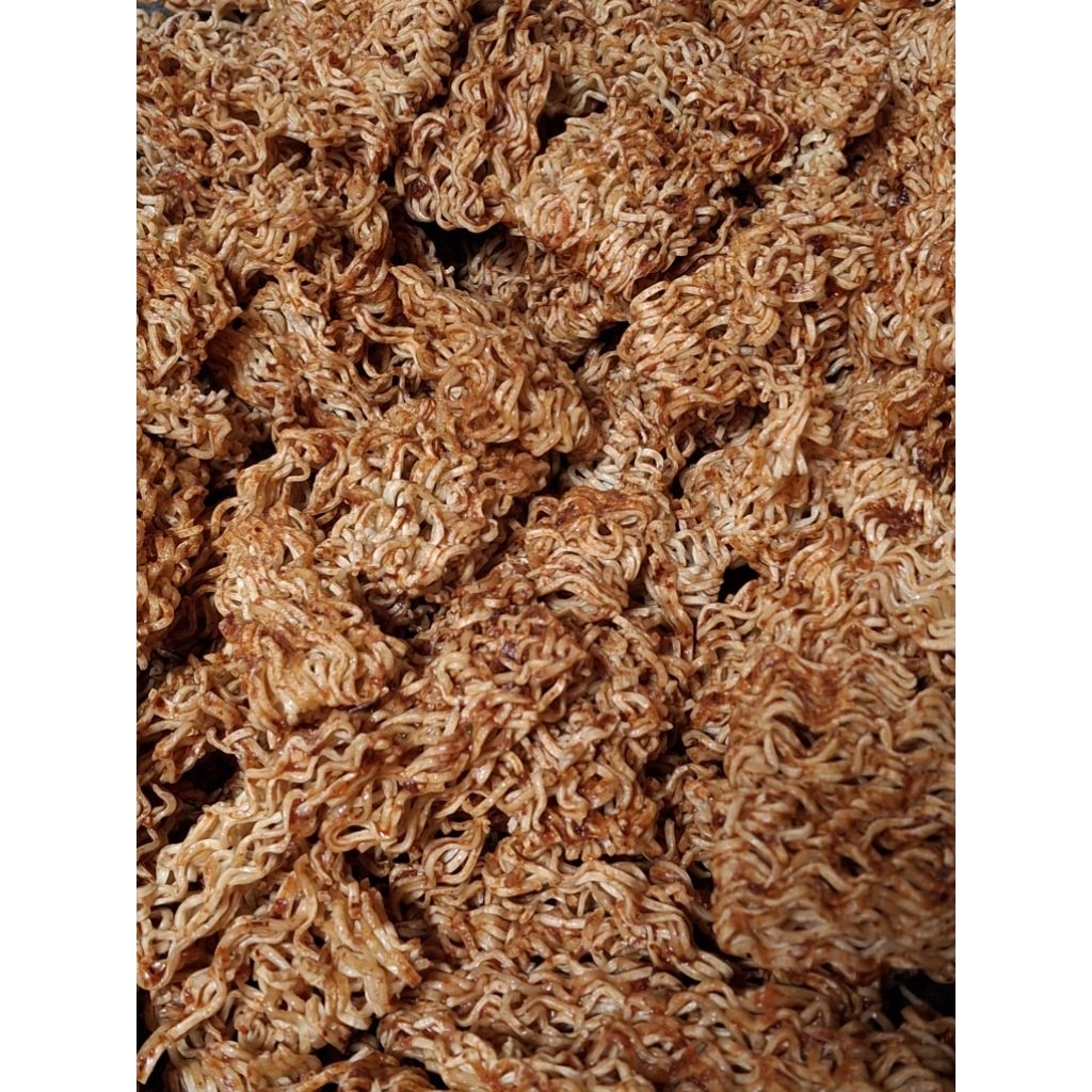 Mie keriting pedas daun jeruk|Mie keriting asin|