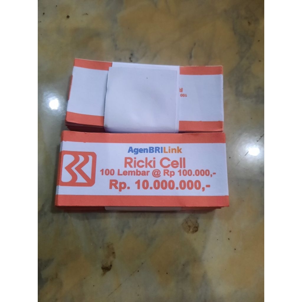 cetak ban uang bandelan uang sabuk pengikat uang