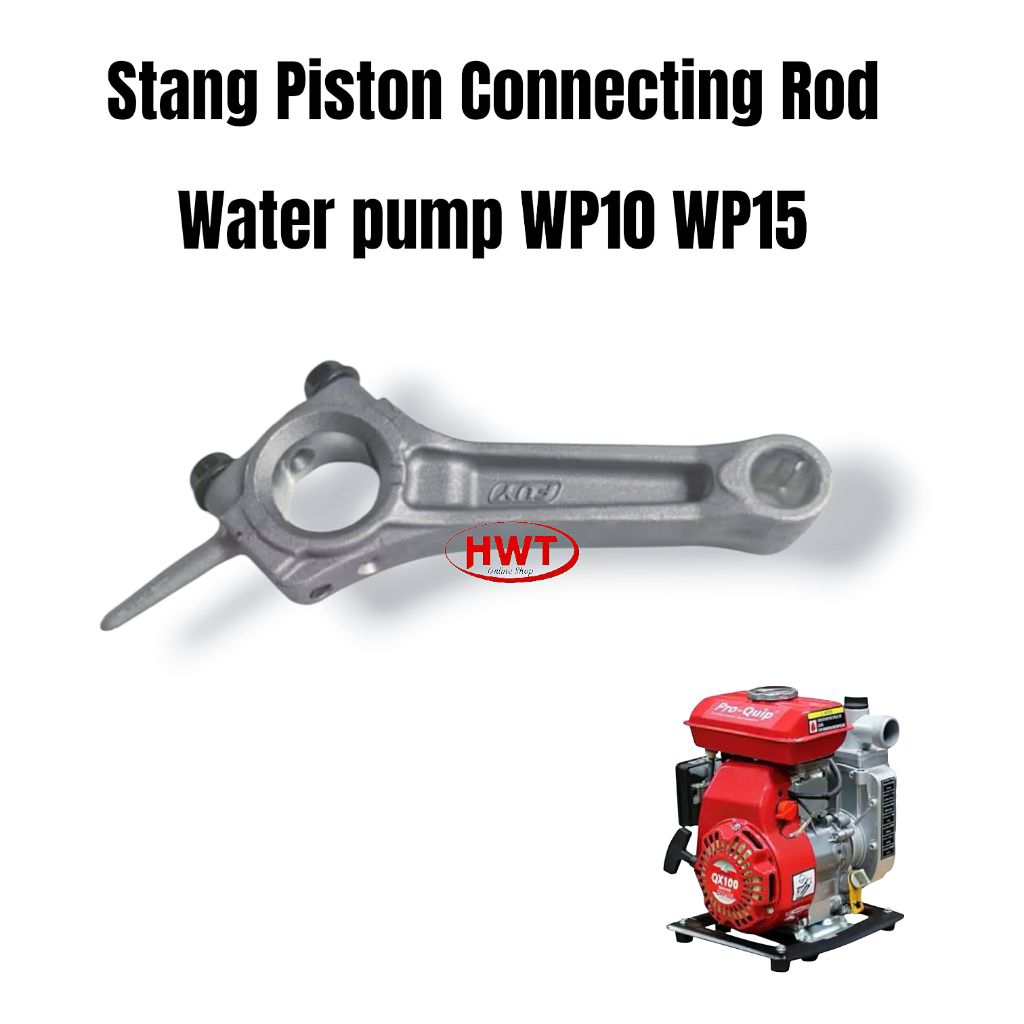 Stang Piston Connecting Rod untuk Mesin Pompa Air WP10 WP15 152F 154F Kualitas Terbaik