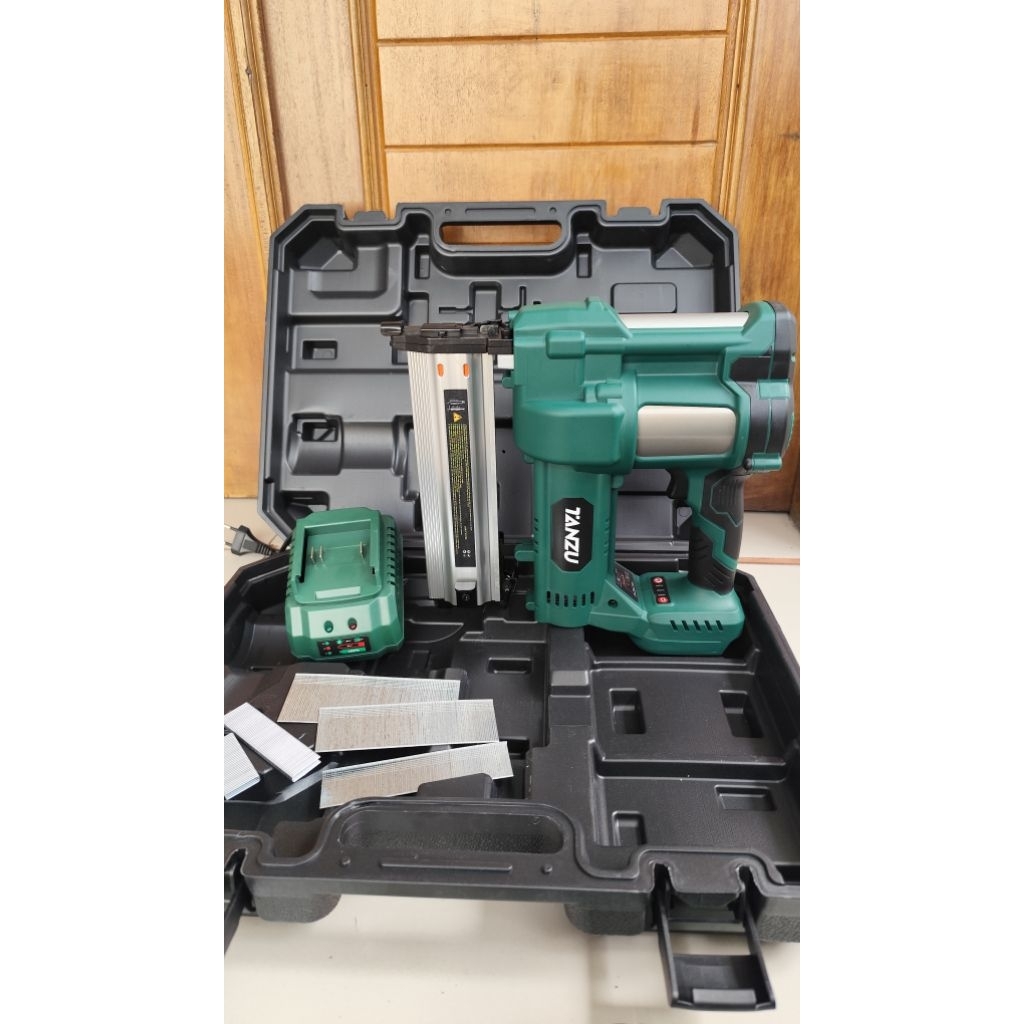 tanzu nail gun cordless 21v brushless 2 in1.