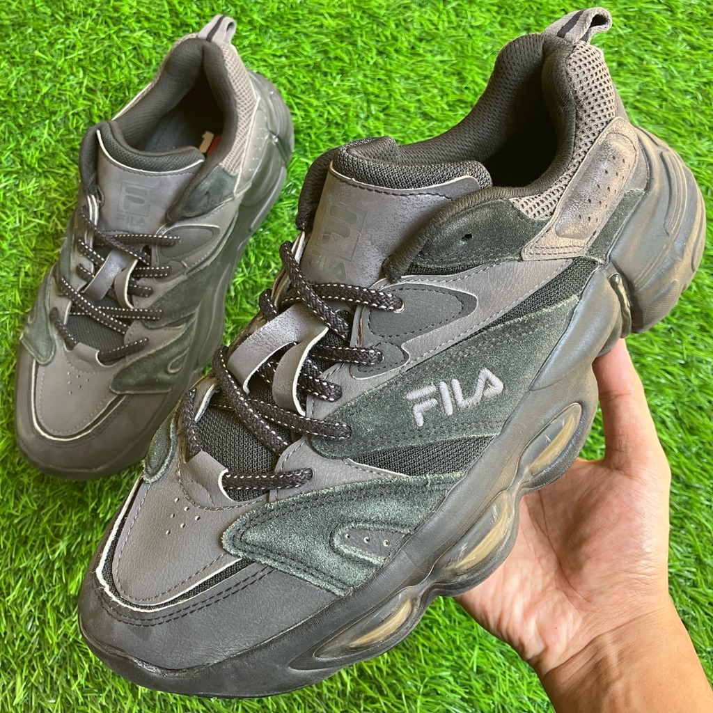 FILA Fashion ET Black Sneakers shoes size 42,5