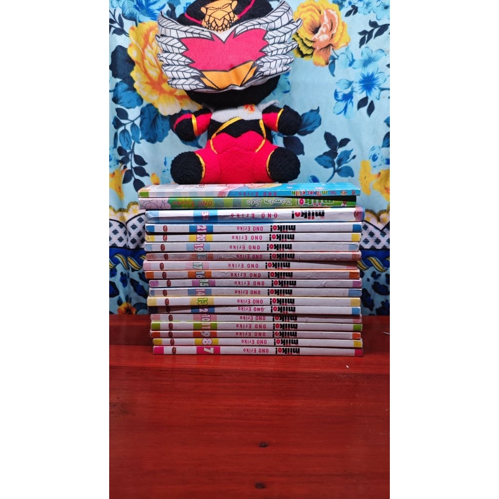komik miiko 7-9, 11-21, 32, zaman edo, cilik