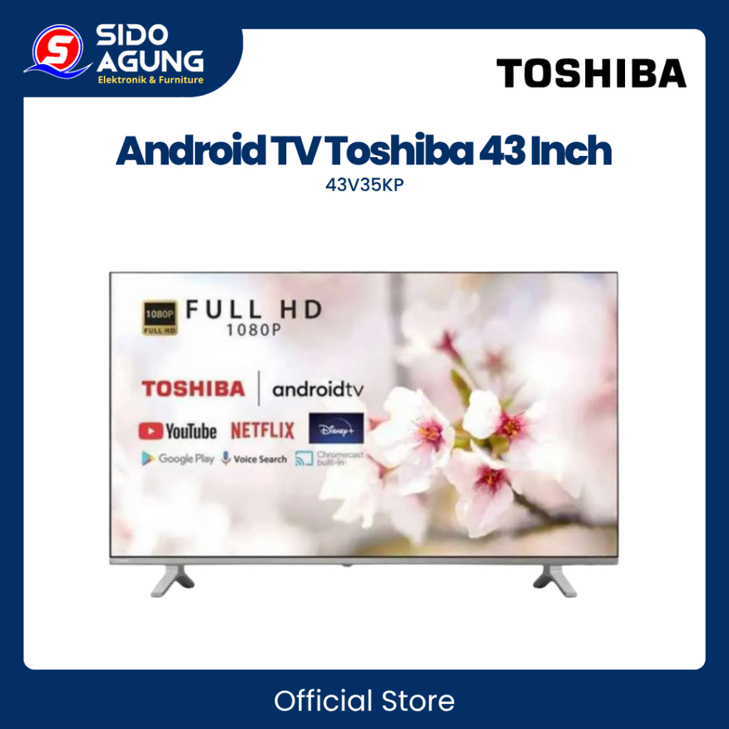 ANDROID TV 43 INCH TOSHIBA 43V35KP