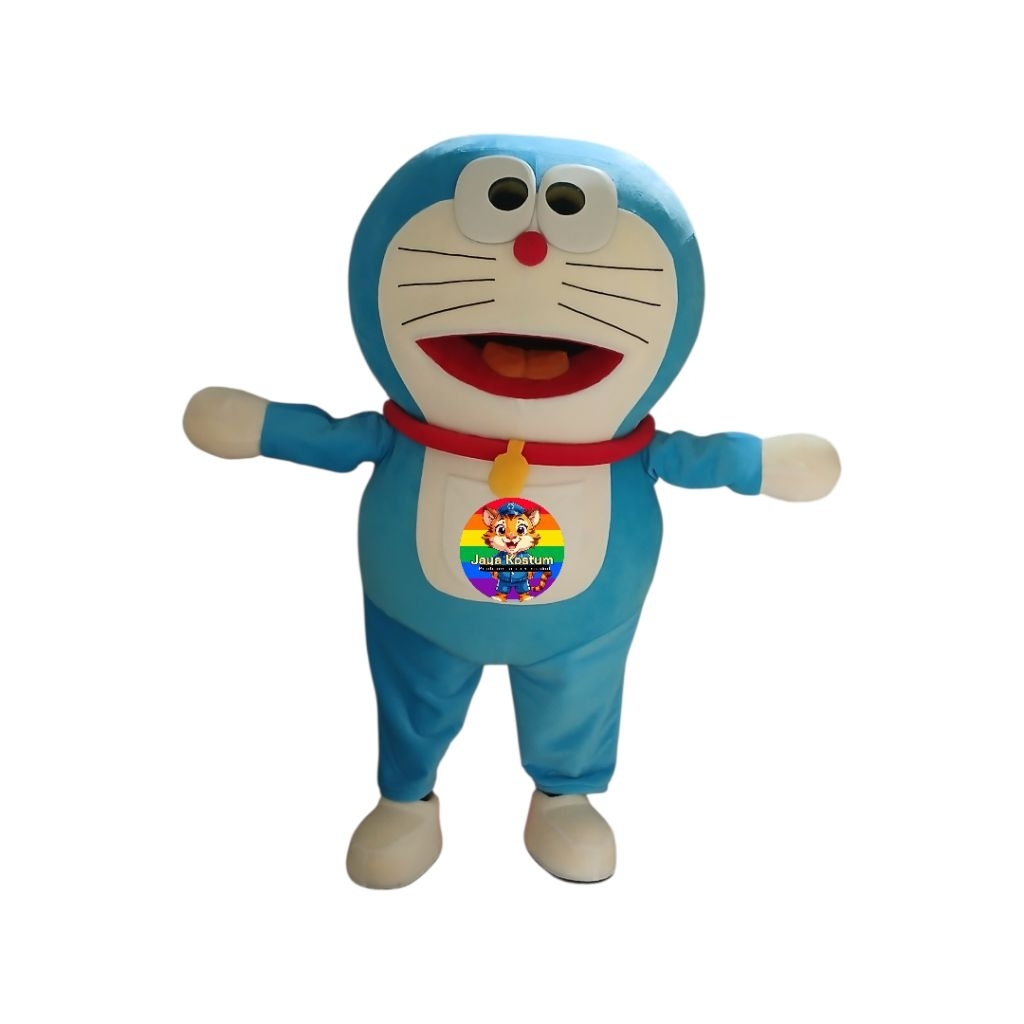 Kostum badut doraemon besar