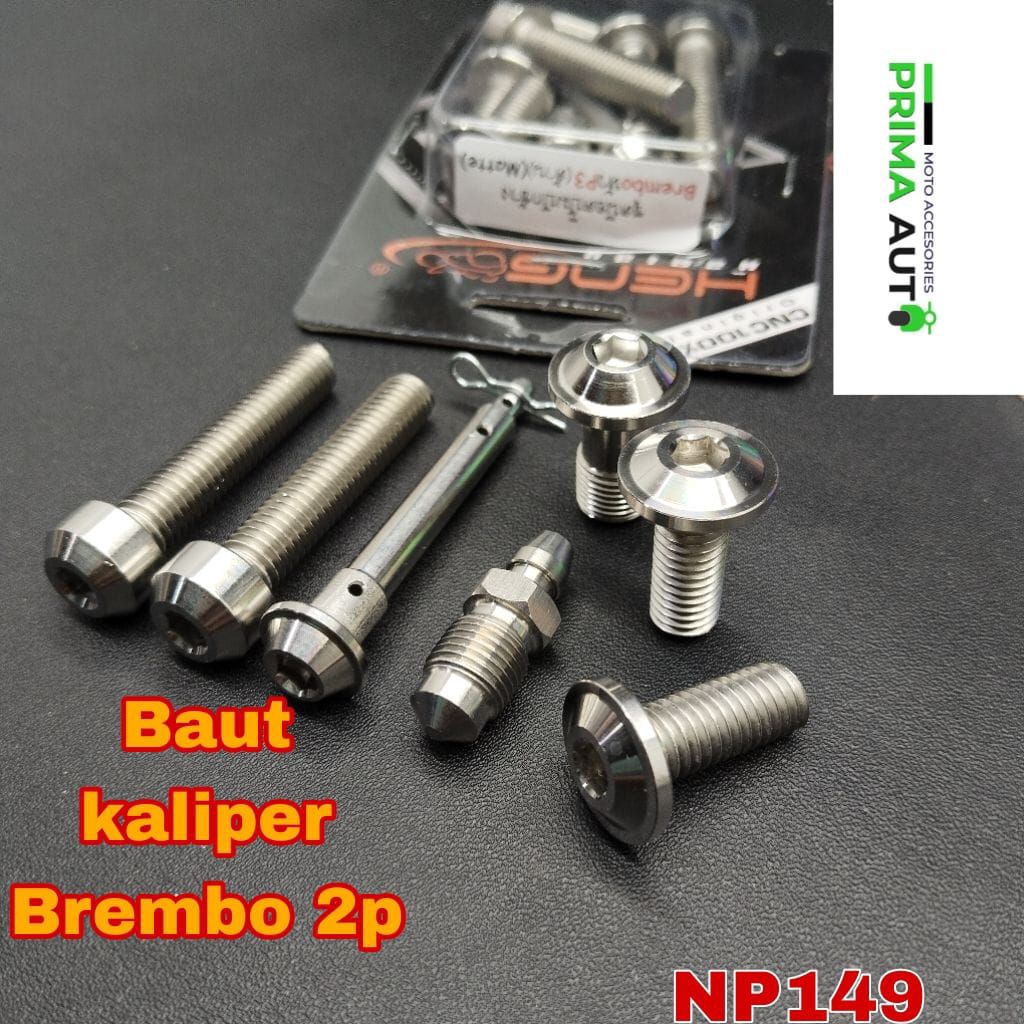 BAUT KALIPER BREMBO 2P PROBOLT ORIGINAL HENG THAILAND