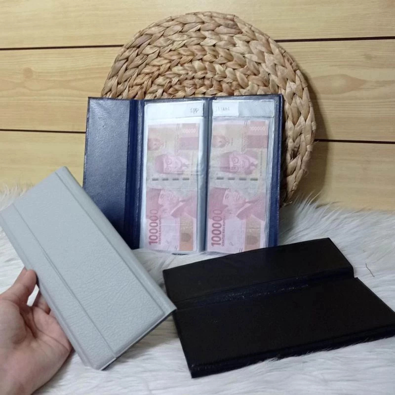 COD Dompet Disiplin Keuangan Polos Mini 32 Slot / Dompet Disiplin Keuangan Bulanan / Wallet Organize