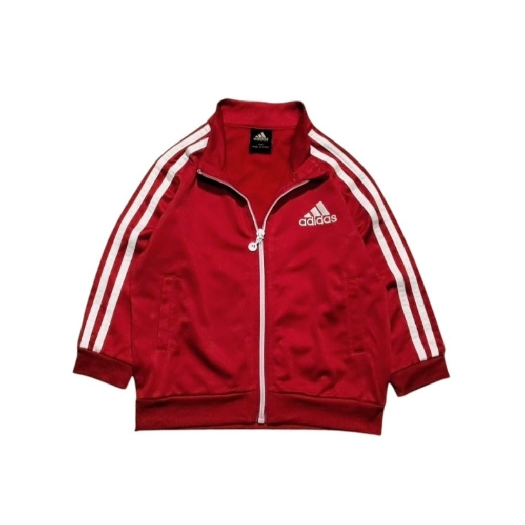 ADIDAS kids jacket tracktop size 48 fit 3 - 4 th (P42xL36)