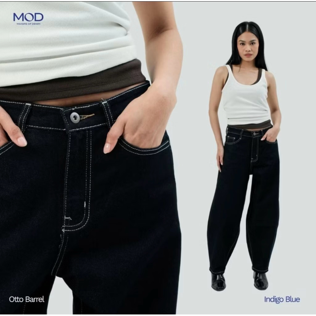 MOD Studio | Otto Barrel Celana Jeans - Barrel jeans