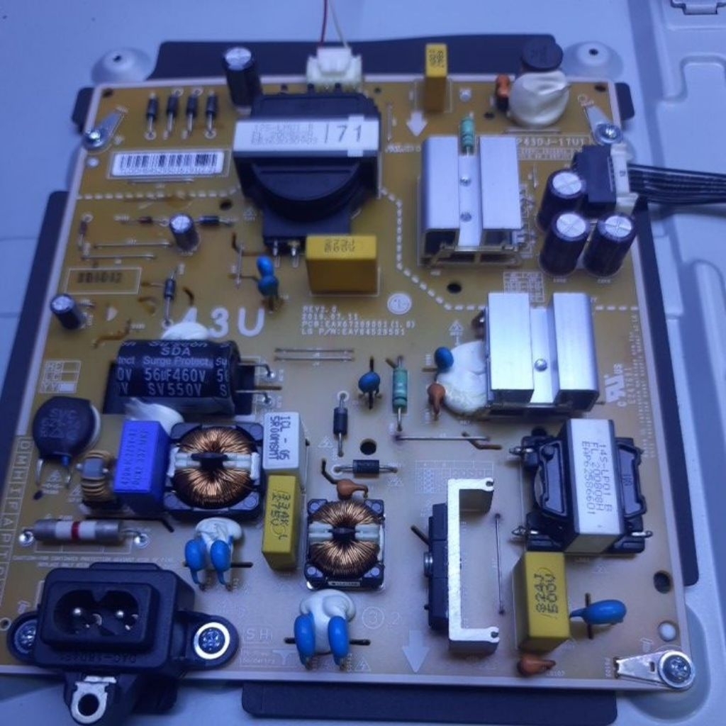 PSU POWER SUPLAY TV LG 43UN7100PTA  43UN7100