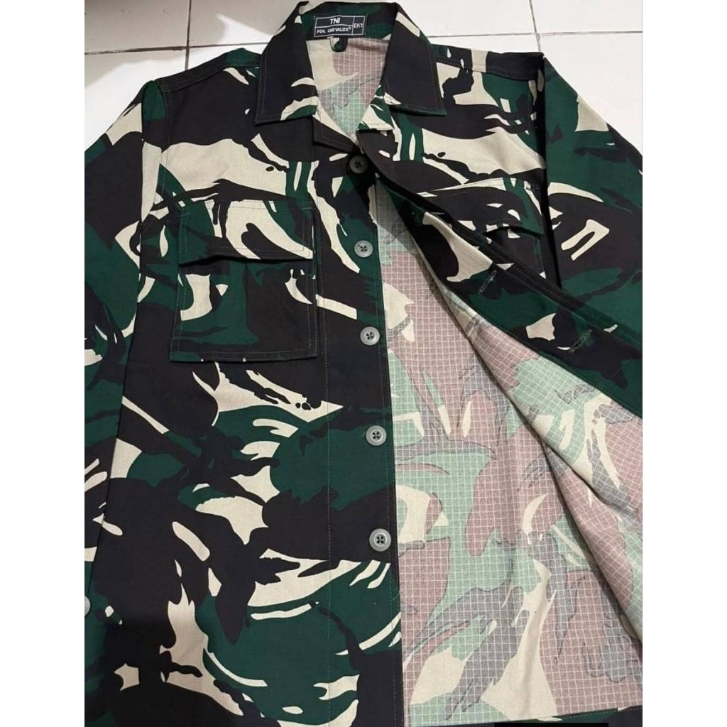 baju pdl tni micropoly wool