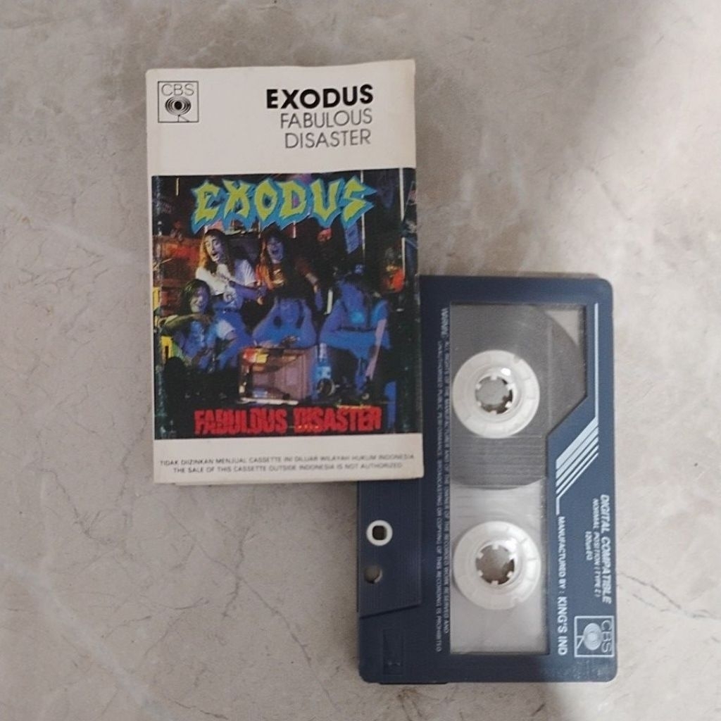 kaset exodus - fabulous disaster