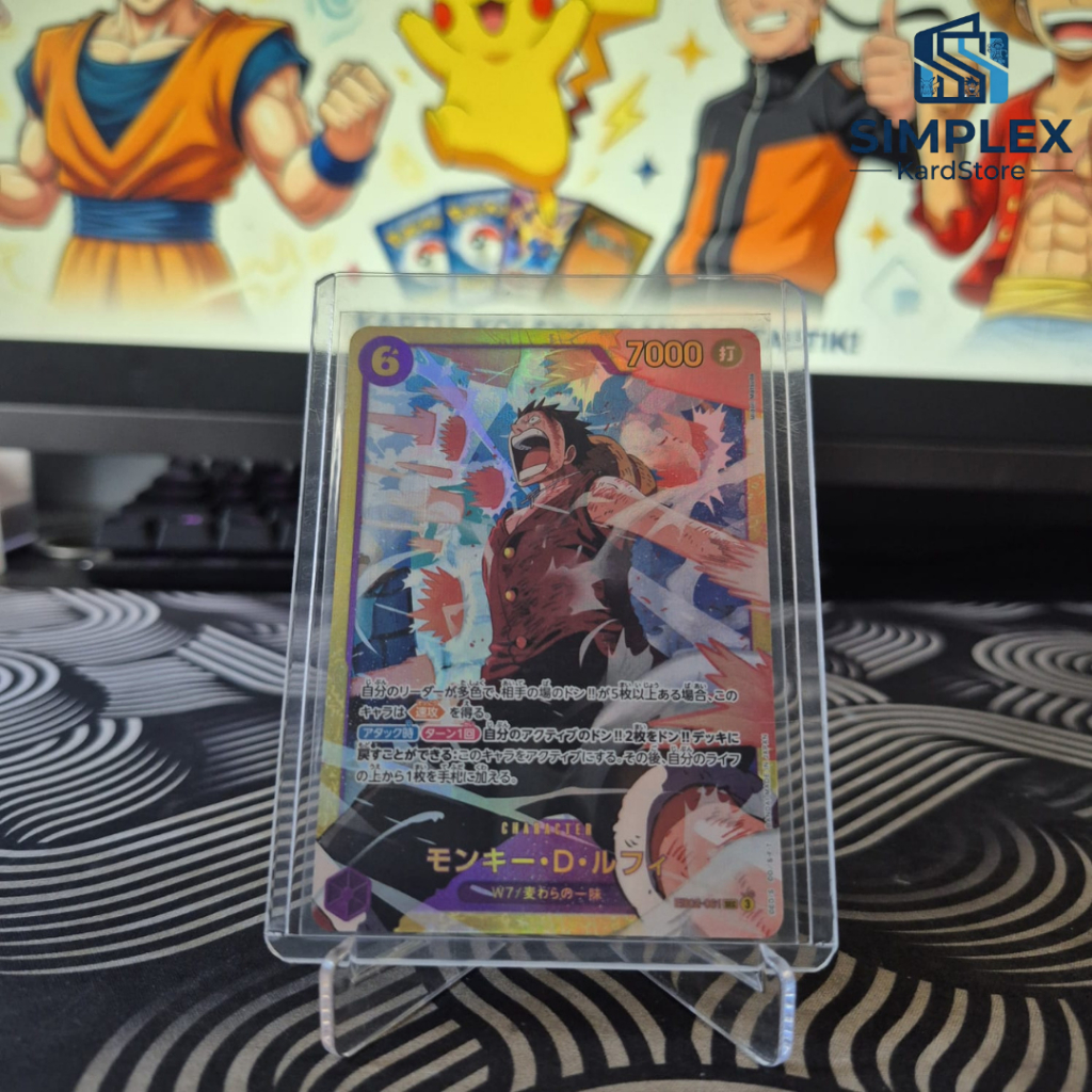 Monkey D Luffy EB02-061 SEC TCG OnePiece Japan