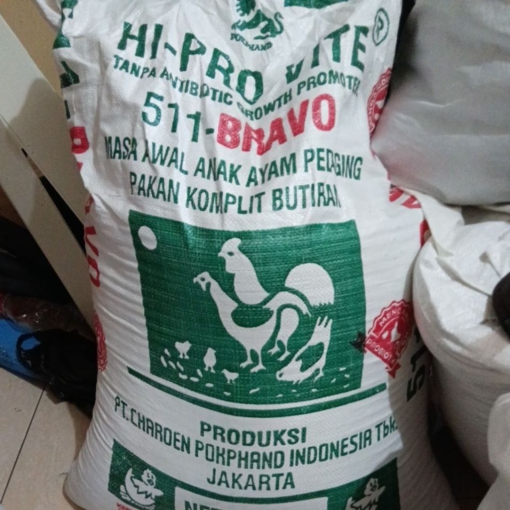 pur ayam bravo 511 repack 1kg pakan ayam