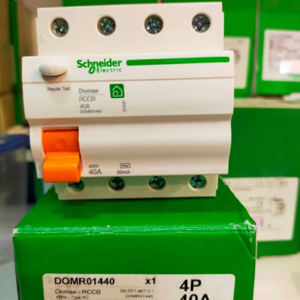 ELCB RCCB SCHNEIDER DOMAE 40A 4P 30MA