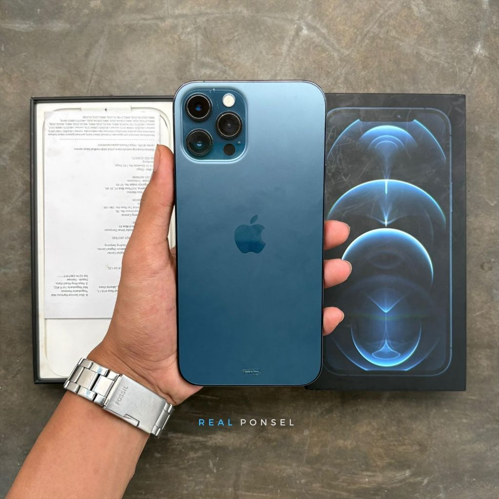 iPhone 12 Pro Max 256 gb Fullset Ori Nominus