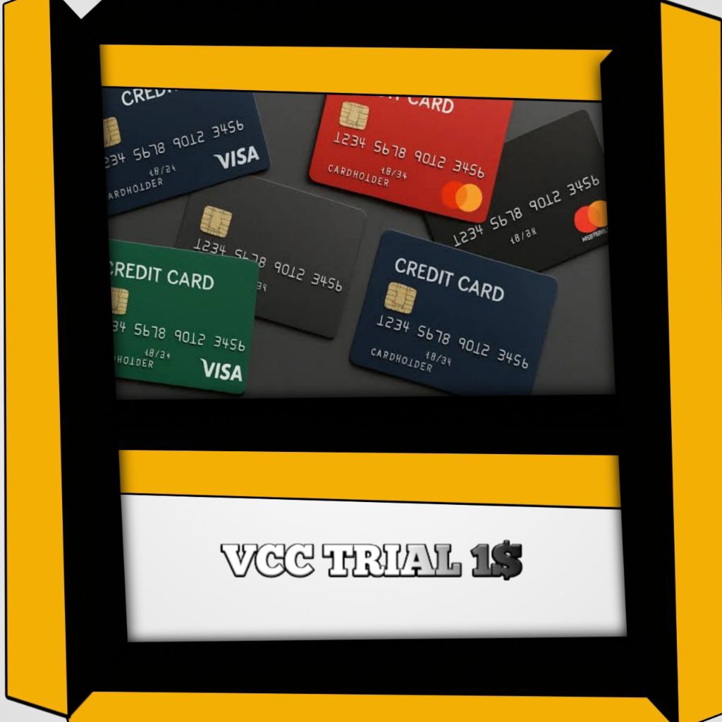 Vcc trial 1$ - Visa / Mc Siap digunakan #1