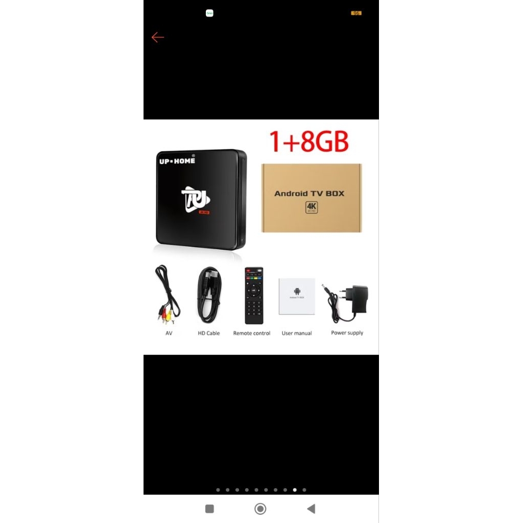 android tv box bekas