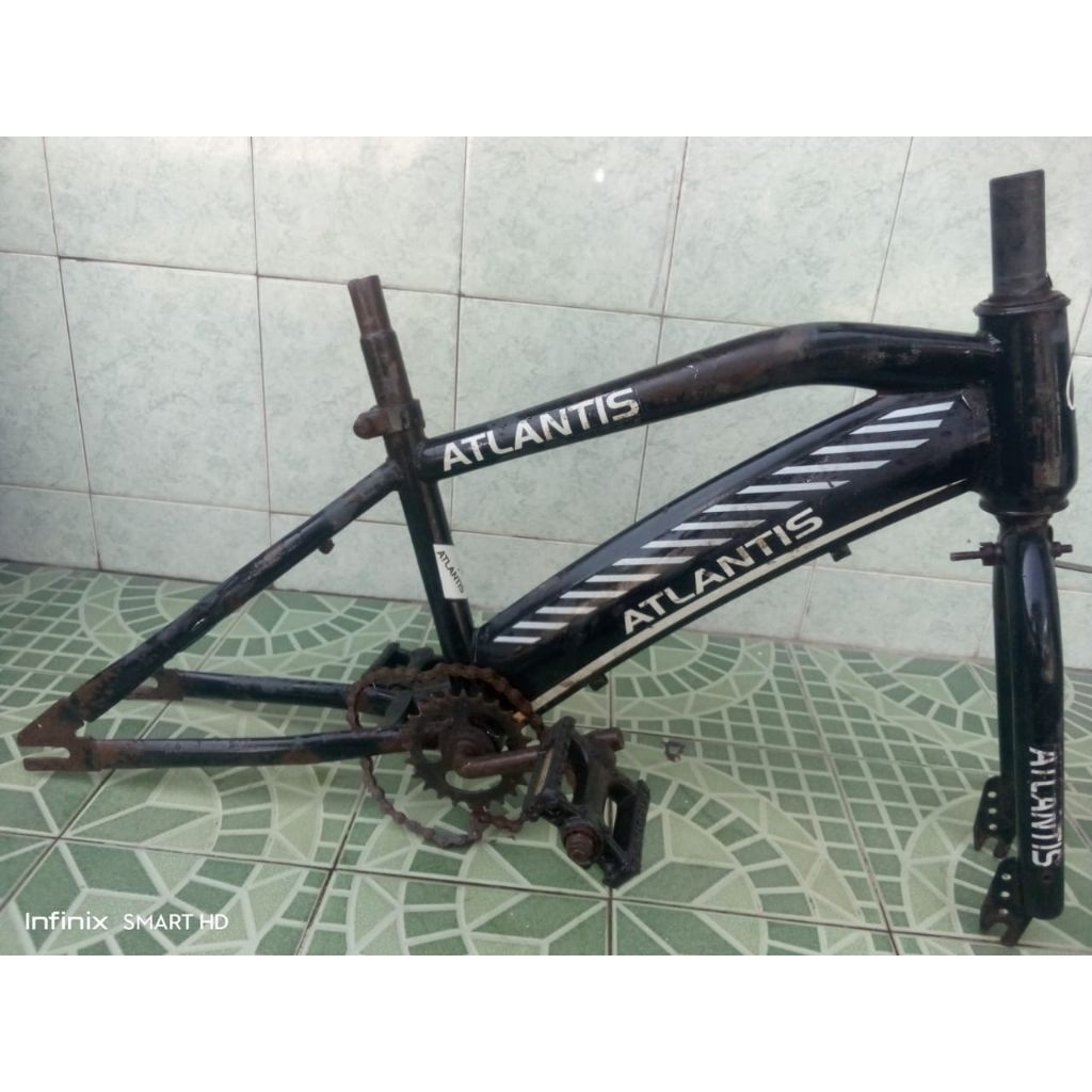 FRAME BMX ATLANTIS 18 INCH,FRAME BMX,FRAMESEPEDA ANAK