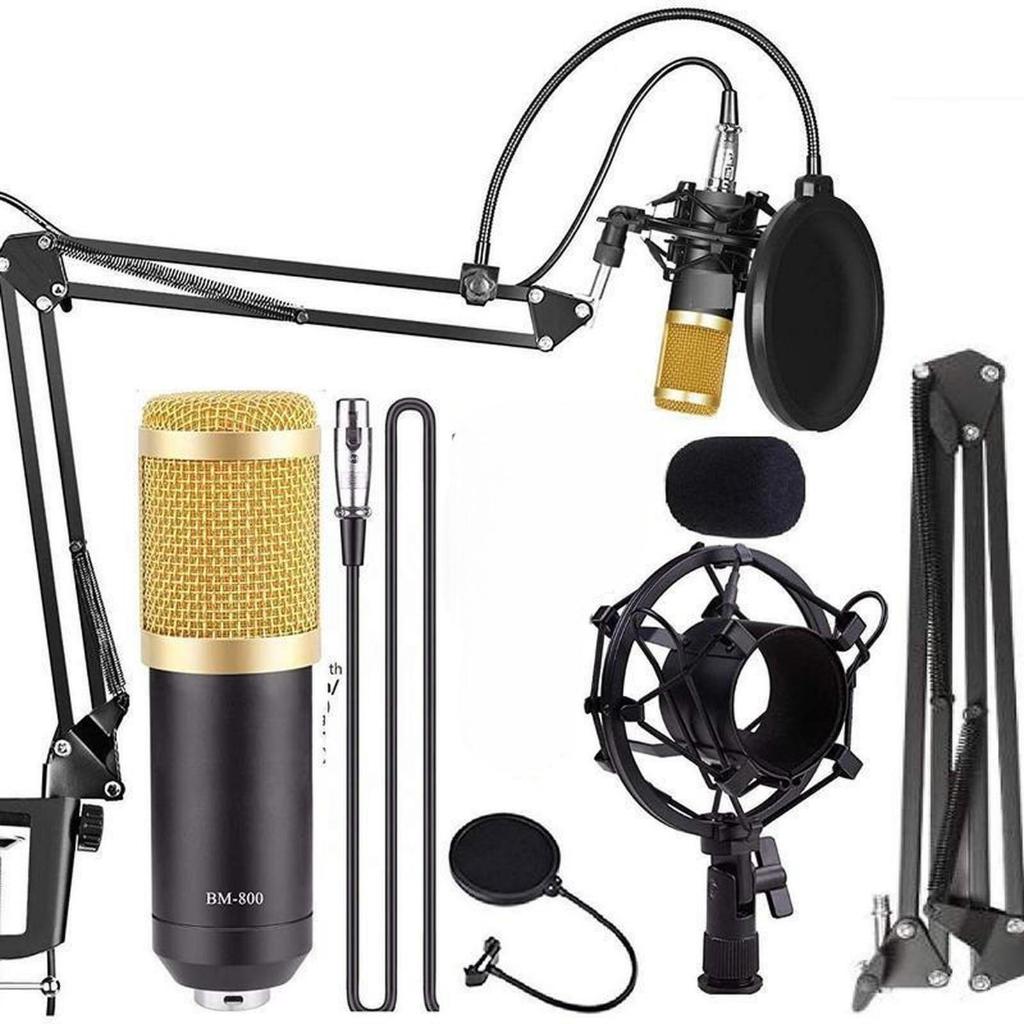 Podcast Mic Studio Mic Condensor Blackspider BM-880 BM880 BM 880 Ori