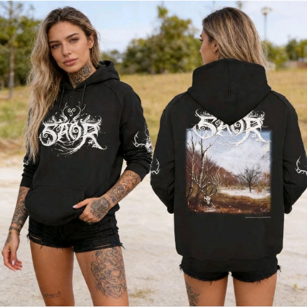 SAOR - Forgotten Path - HOODIE DISTRO / SWEATER BAND METAL ORIGINAL