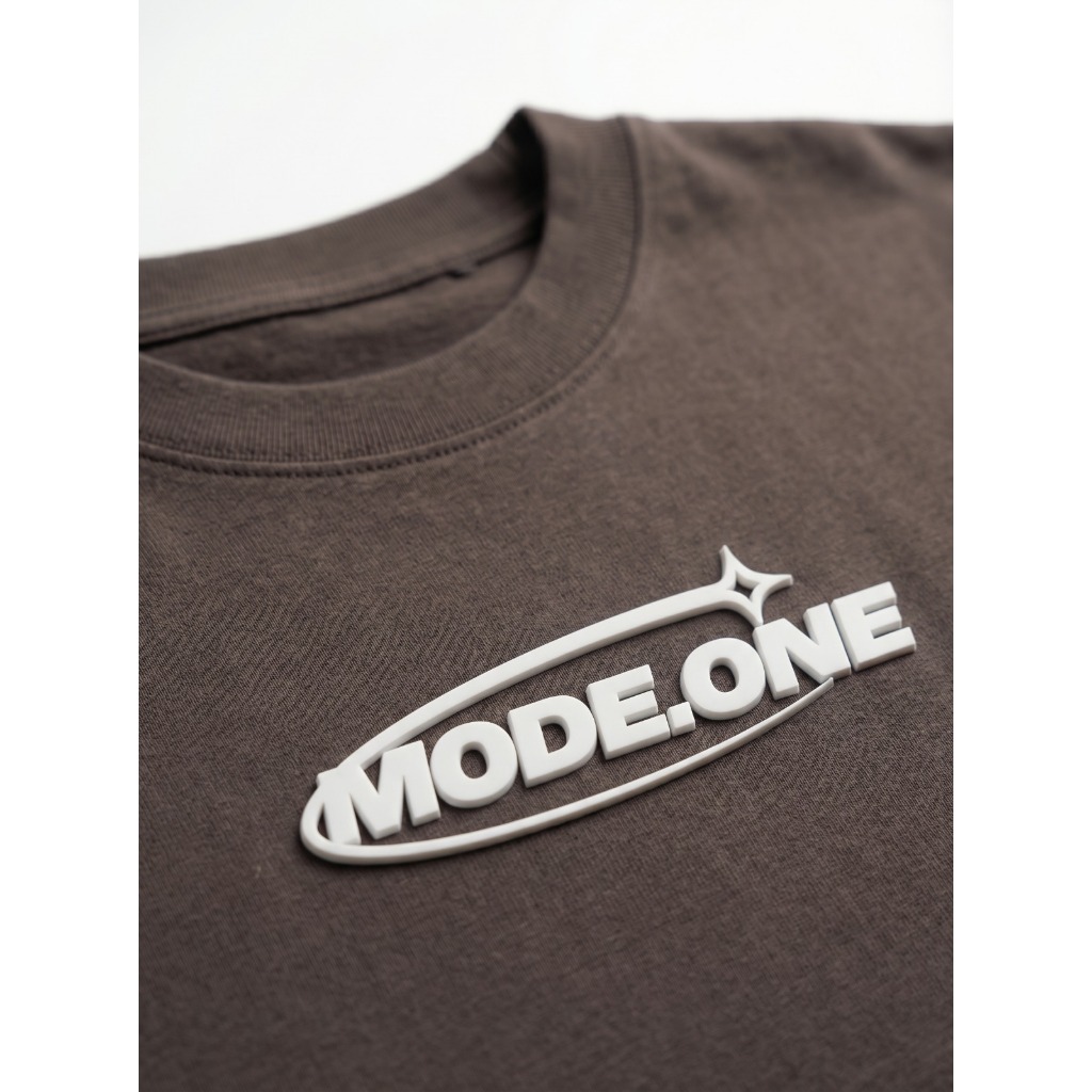Mode One Kaos Oversize 3D Logo Sablon Timbul - Kaos Jumbo Katun  Tokyo16s OSMO3D 102