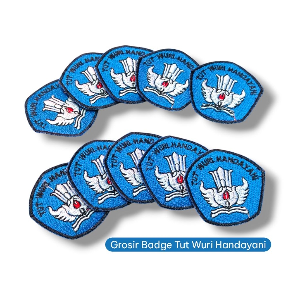 Grosir Badge Bordir Tut Wuri Handayani Logo Bordir Tut Wuri Handayani