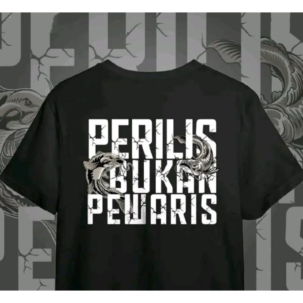 Kaos sablon lawan arus perilis bukan pewaris t-shirt distro unisex bahan adem