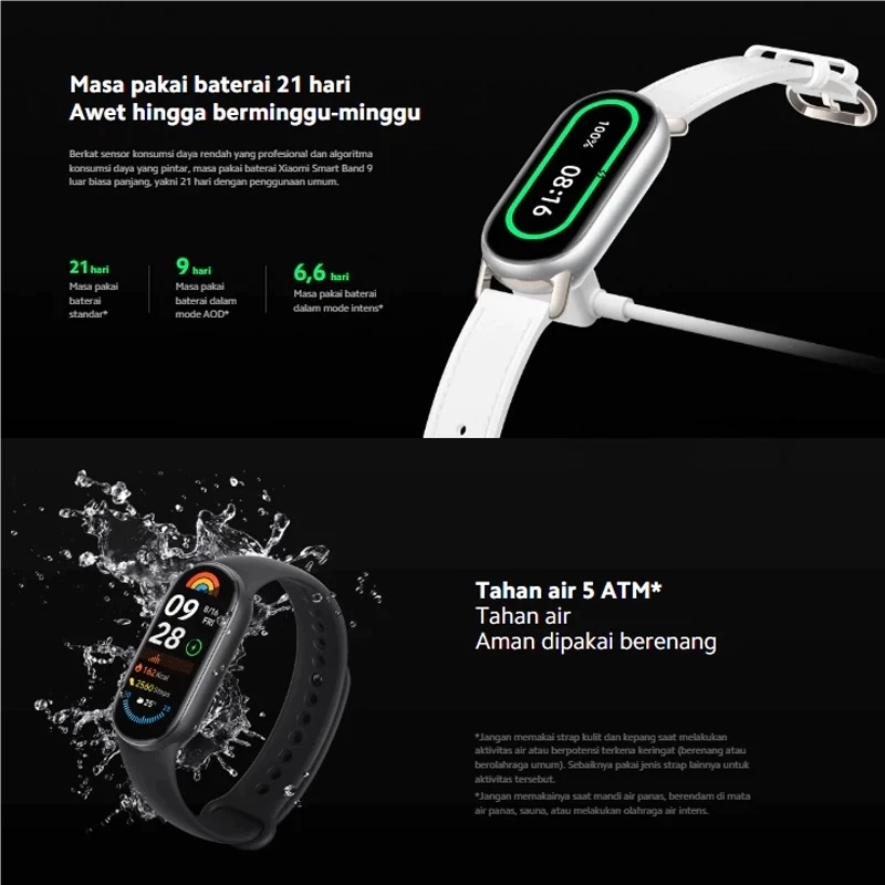 Promo Terbaru Smartwatch Xiaomi M9 Dengan Layar Tahan Air, Smartwatch Pemantau Detak Jantung,