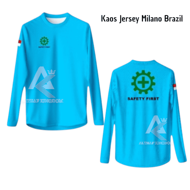 Kaos Jersey Safety Fullprinting / Kaos Safety Fullprint / Safety Lengan Panjang