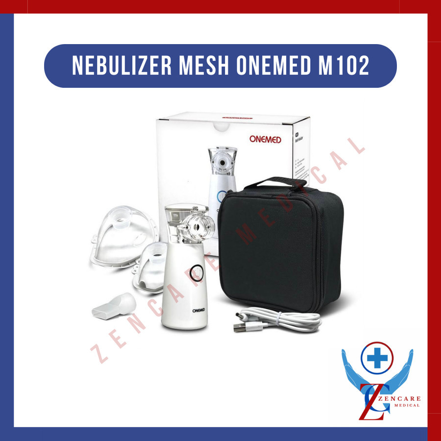Nebulizer Mesh OneMed M102 / Alat Uap Portable OneMed M102